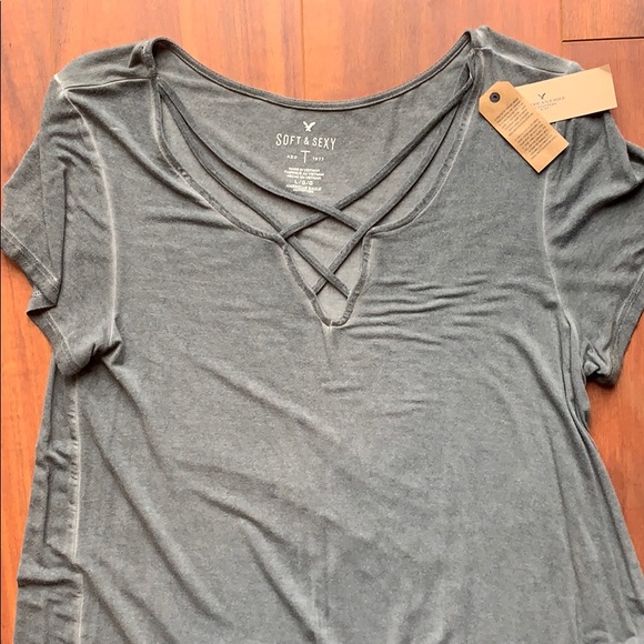 American Eagle Soft & Sexy Short Sleeve - Picture 1 of 2